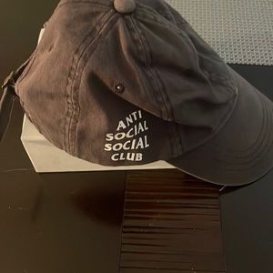 Anti Social Social Club Cap in black